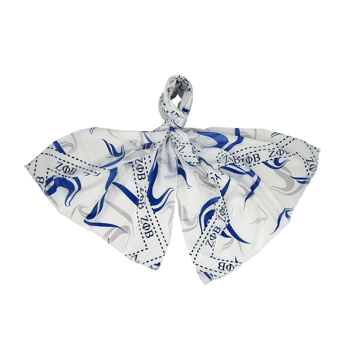 Zeta Diamond Dove Scarf