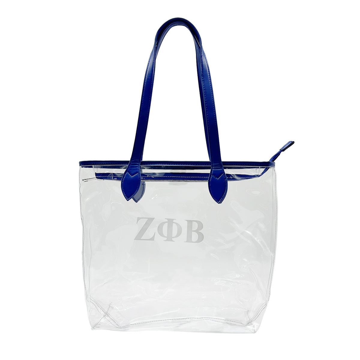 ZPhiB Clear Tote