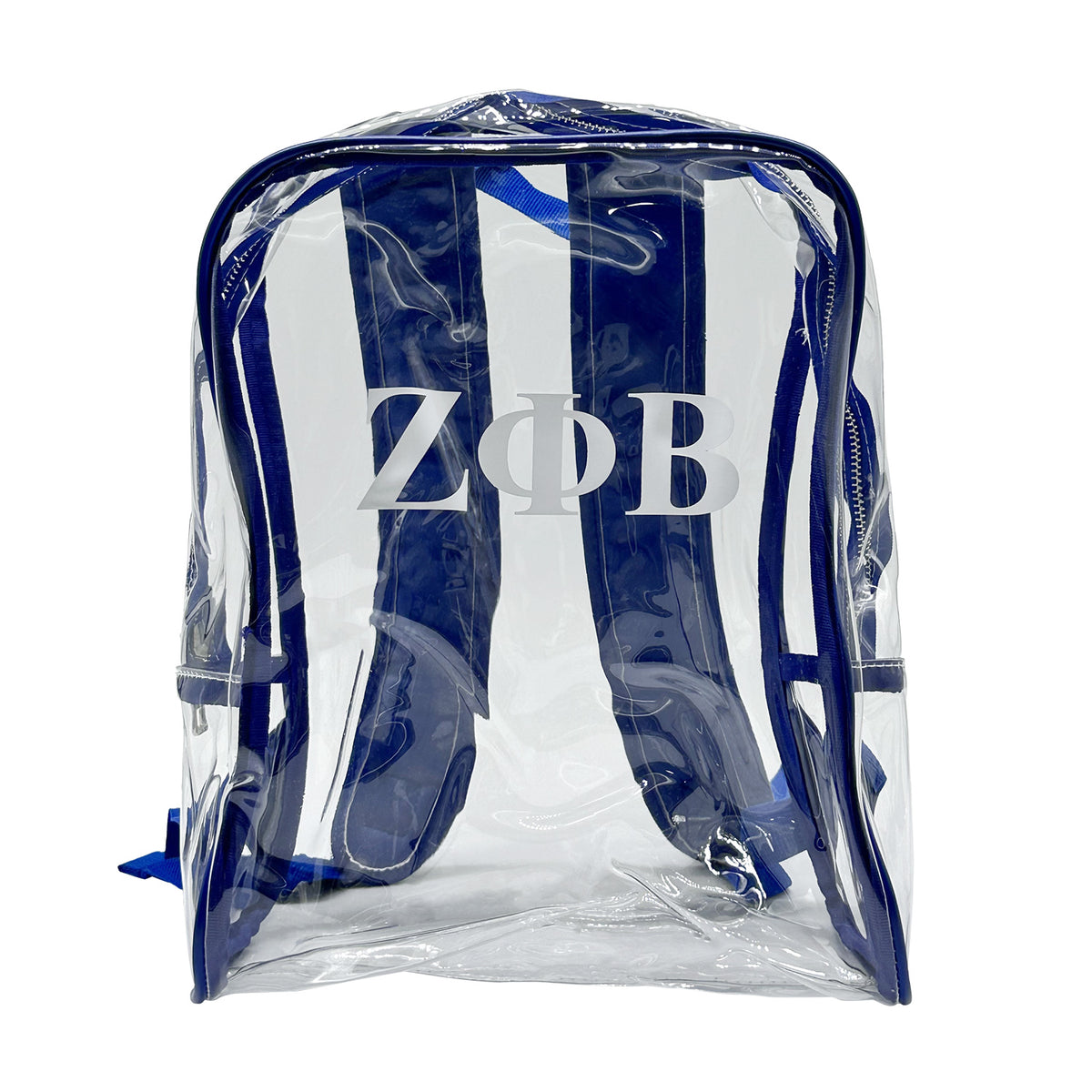 ZPhiB Clear Back Pack