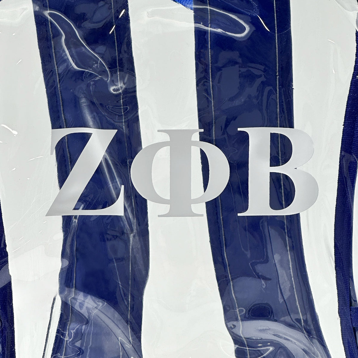 ZPhiB Clear Back Pack