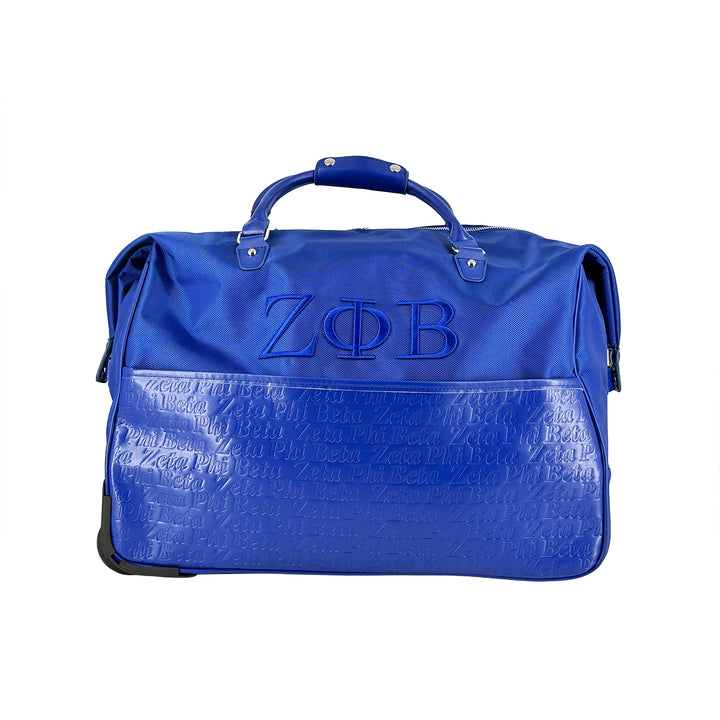 Zeta Raised Stitch Rolling Duffle