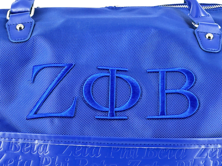 Zeta Raised Stitch Rolling Duffle