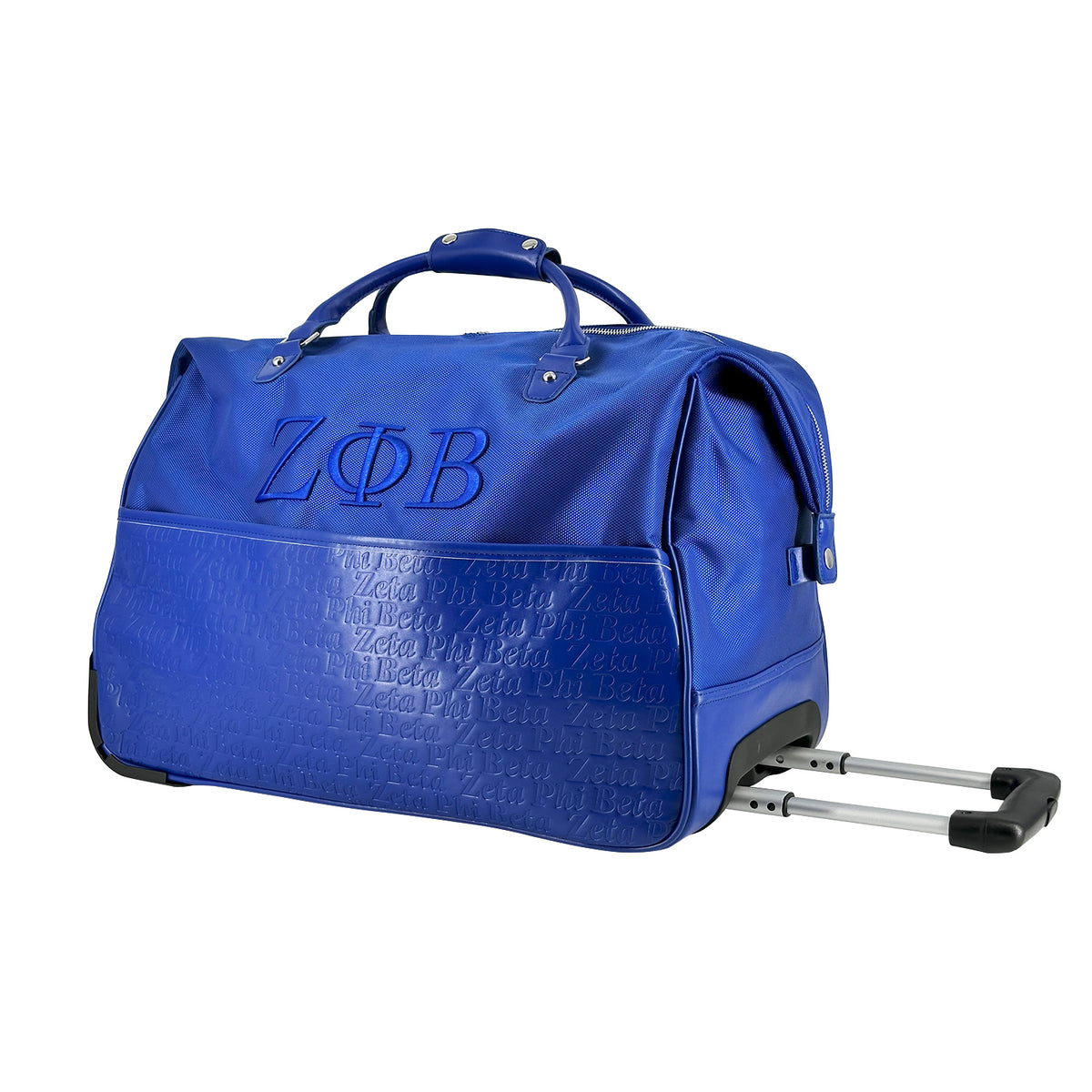 Zeta Raised Stitch Rolling Duffle