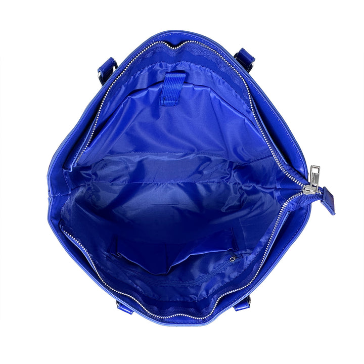 Zeta Embossed Grosgrain Tote