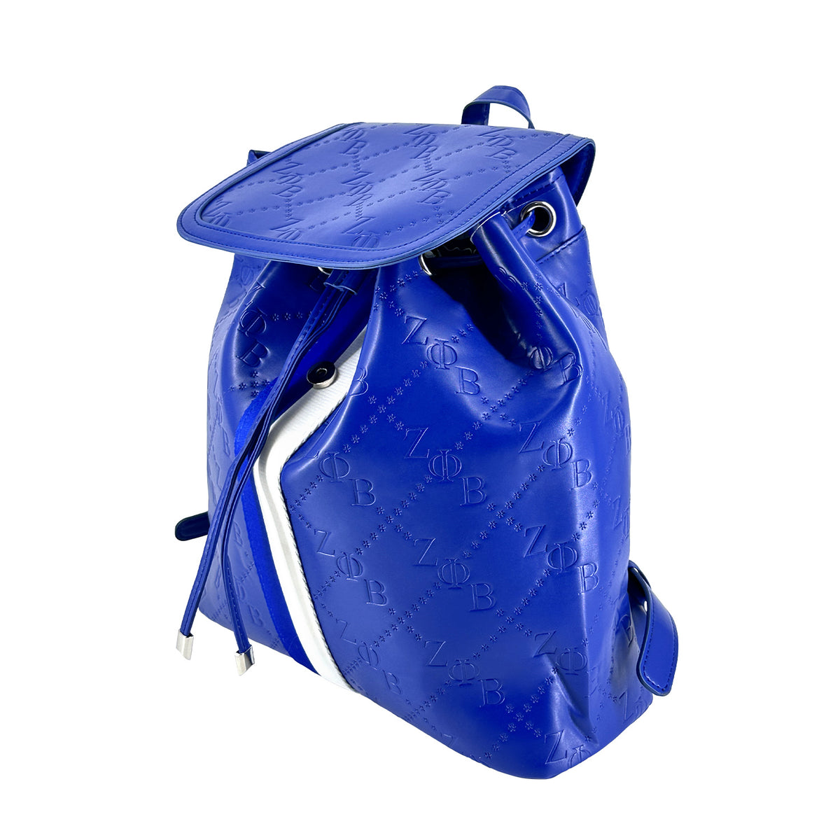 Zeta Embossed Grosgrain Back Pack