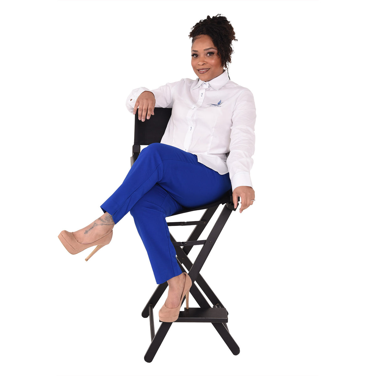 Zeta Phi Beta White Button Down