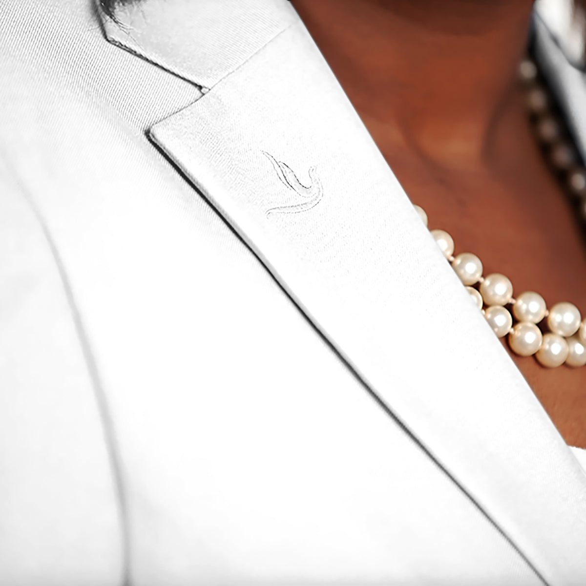 Zeta Phi Beta Life Member Blazer-White