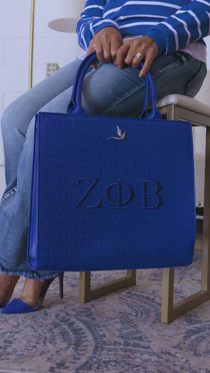Zeta Raised Stitch Rolling Duffle