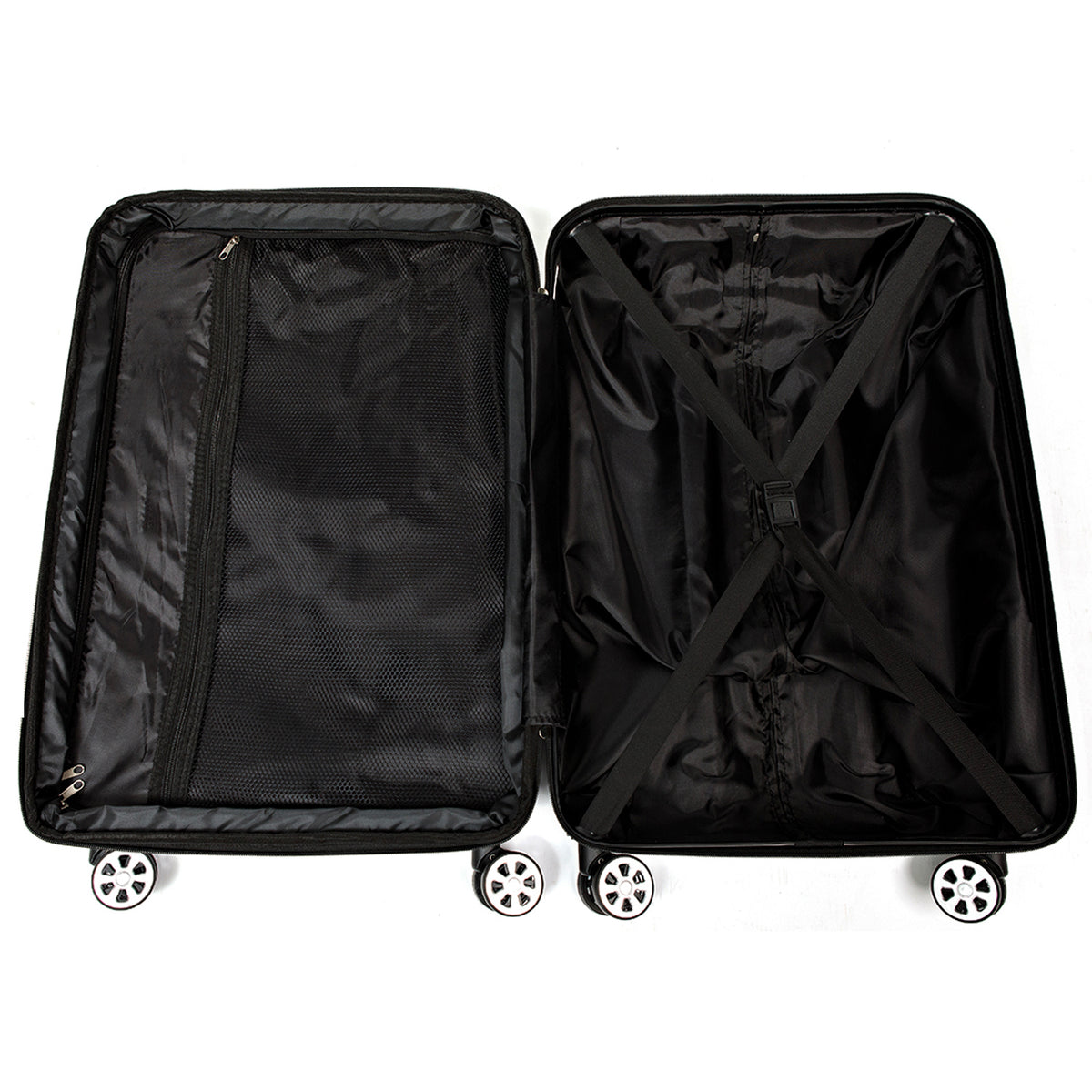 ZETA PHI BETA 28&quot;/20&quot; 2 Piece Luggage Set